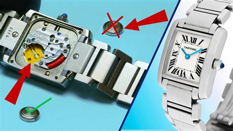 cartier watch battery replacement cost